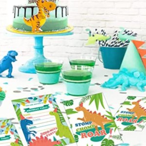 Invitaciones de cumpleaños de dinosaurio